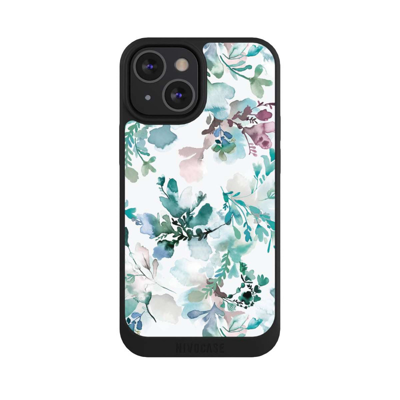 iPhone 13 Mini NIVOpure Zarte Herbstblumen Eukalyptus