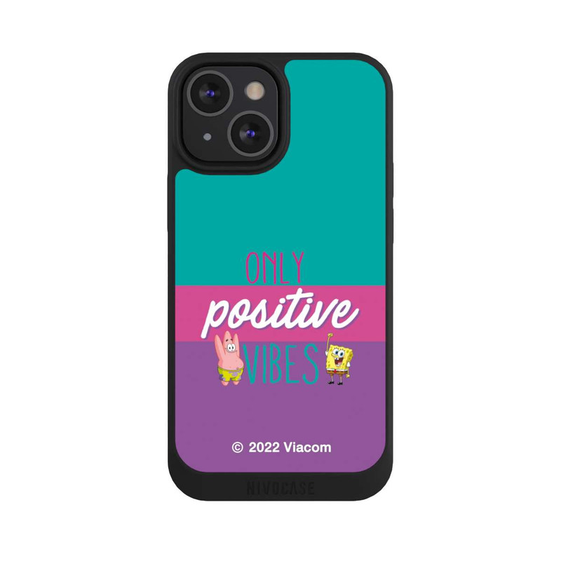 iPhone 13 Mini NIVOpure  Spongebob - Only Positive Vibes