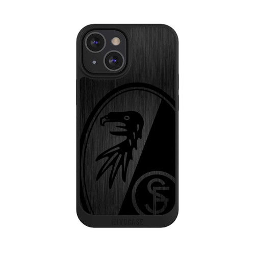 Apple iPhone 13 Mini NIVOpure SC Freiburg Kratzen Horizontal Metall Hintergrund