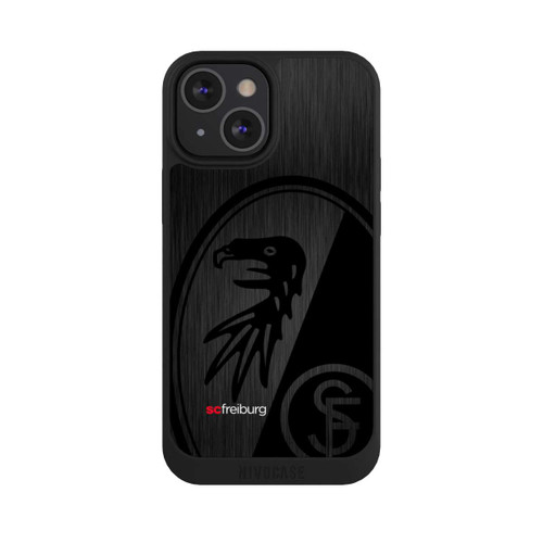 Apple iPhone 13 Mini NIVOpure  Kratzen Metall Hintergrund mit dem Schriftzug  Vertikal SC Freiburg