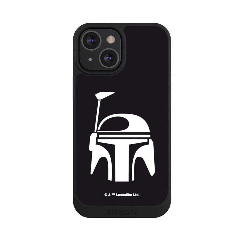 iPhone 13 Mini NIVOpure Boba Fett Helmet Black