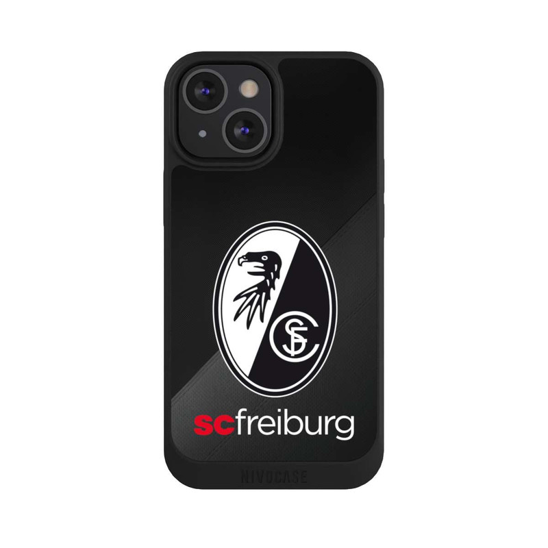 iPhone 13 Mini NIVOpure Zwei Texturen mit dem Schriftzug SC Freiburg