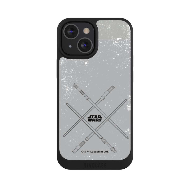 iPhone 13 Mini NIVOpure Lichtschwerter Grau