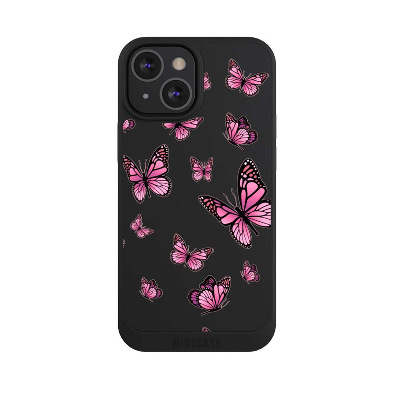 iPhone 13 Mini NIVOpure Schmetterlinge pink