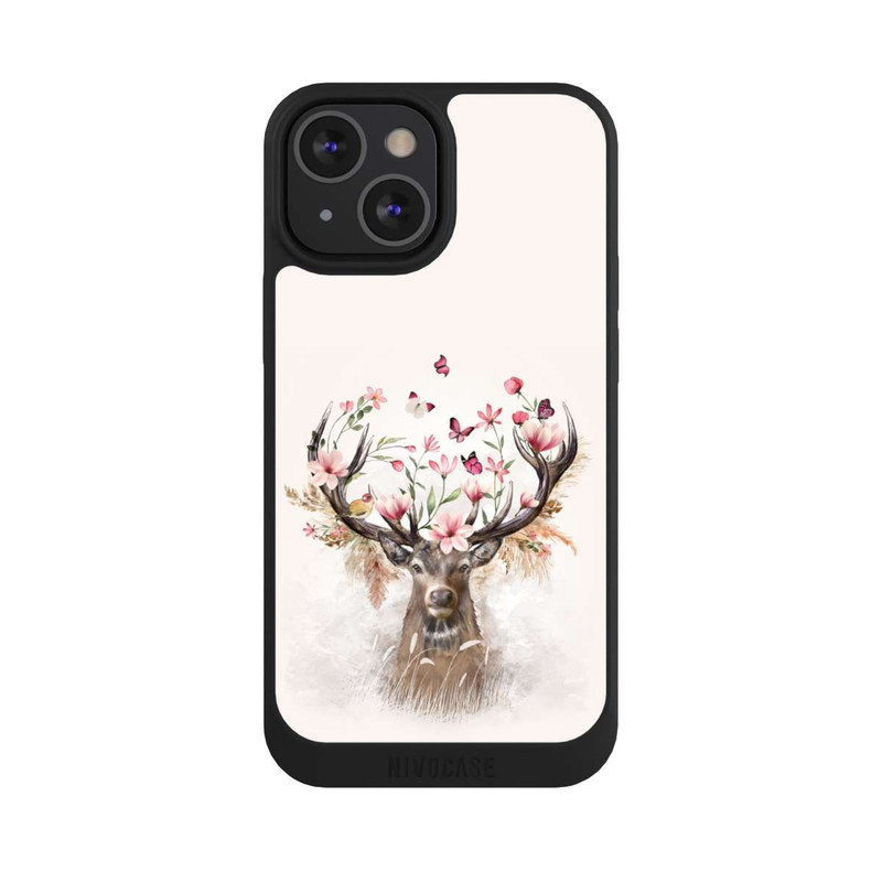 iPhone 13 Mini NIVOpure Cerf & Fleurs