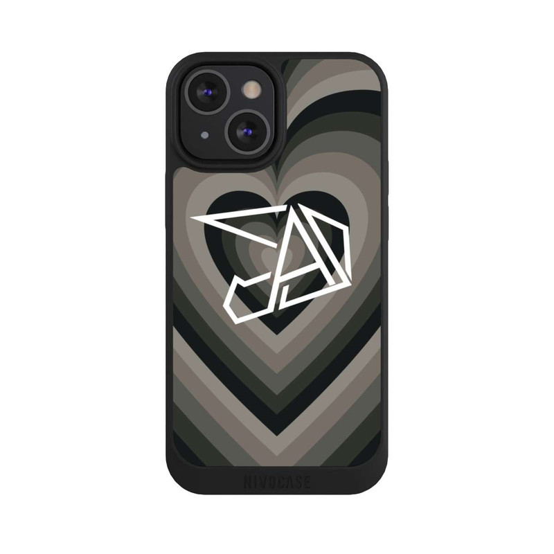 iPhone 13 Mini NIVOpure Herz Grau