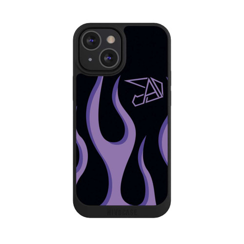 Apple iPhone 13 Mini NIVOpure Violette Flammen