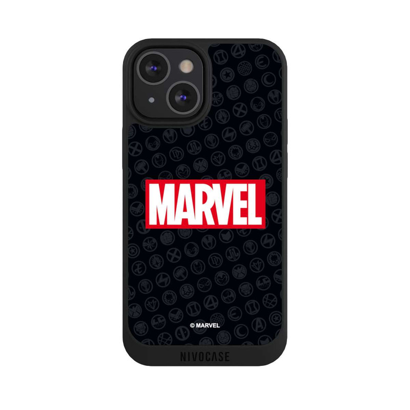 iPhone 13 Mini NIVOpure Marvel Logo Black Red 