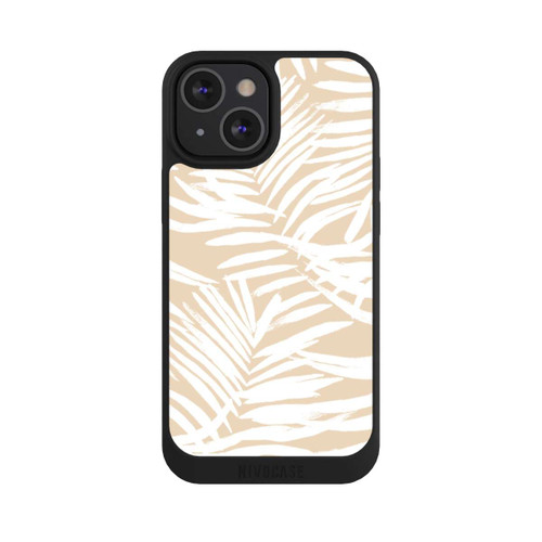 Apple iPhone 13 Mini NIVOpure Beige Boho Farn Hintergrund