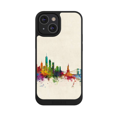Apple iPhone 13 Mini NIVOpure New York Skyline V2 Vintage Hintergrund