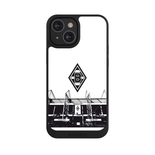 Apple iPhone 13 Mini NIVOpure Borussia-Park Schwarz und Weiß