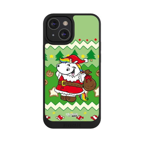 Apple iPhone 13 Mini NIVOpure Ugly Christmas Pummeleinhorn Grün