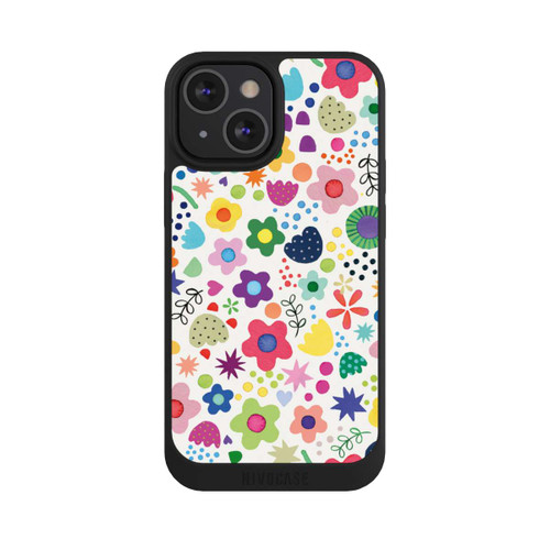 Apple iPhone 13 Mini NIVOpure Fleurs psychédéliques colorées