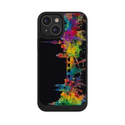Apple iPhone 13 Mini NIVOpure Prag Tschechische Republik Skyline Schwarz