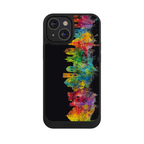 Apple iPhone 13 Mini NIVOpure Neapel Italien Skyline Schwarz