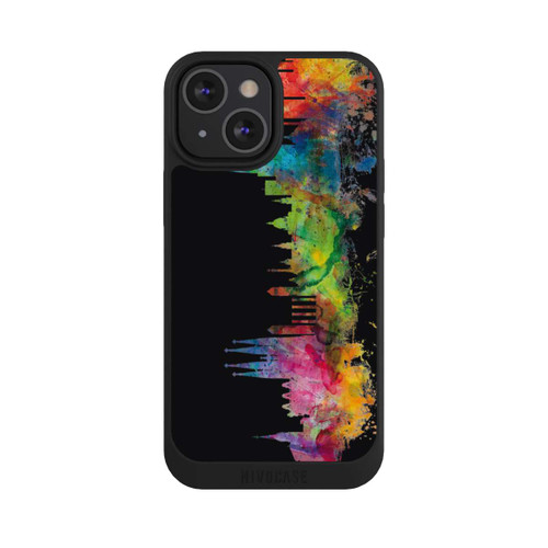 Apple iPhone 13 Mini NIVOpure Barcelona Spanien Skyline Schwarz