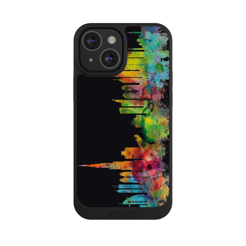 iPhone 13 Mini NIVOpure Dubai Skyline Schwarz
