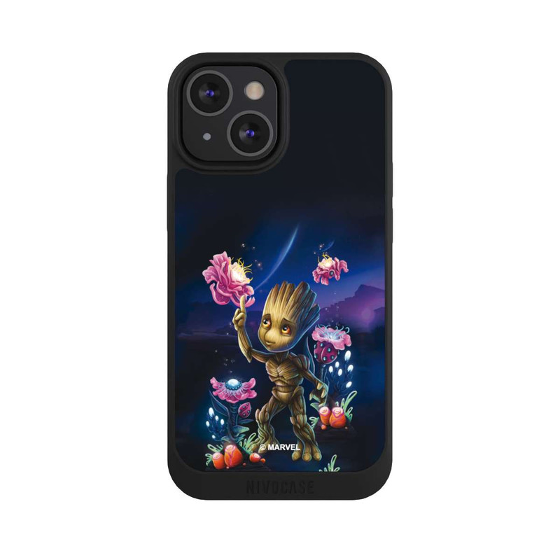 iPhone 13 Mini NIVOpure Baby Groot Blumen