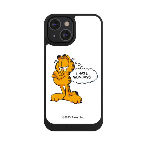 Apple iPhone 13 Mini NIVOpure Garfield I Hate Mondays Weiß