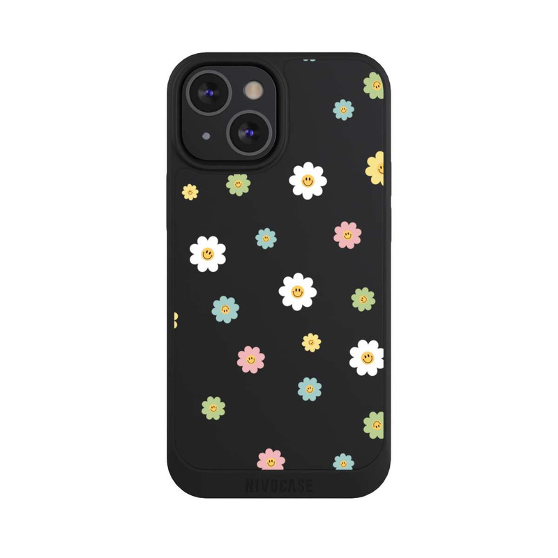 iPhone 13 Mini NIVOpure Flower Power klein transparent