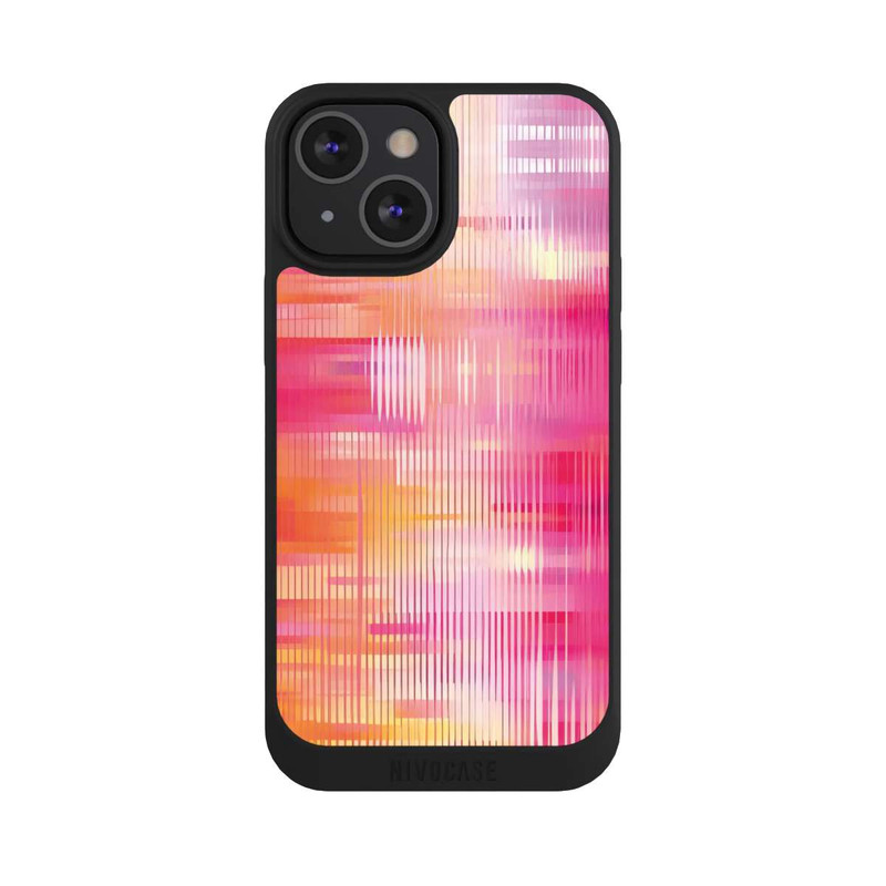 iPhone 13 Mini NIVOpure Glitch Pink Orange