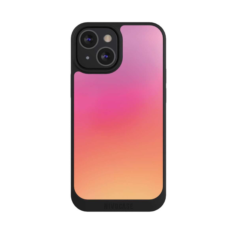 iPhone 13 Mini NIVOpure Pastell Rosa Glitch