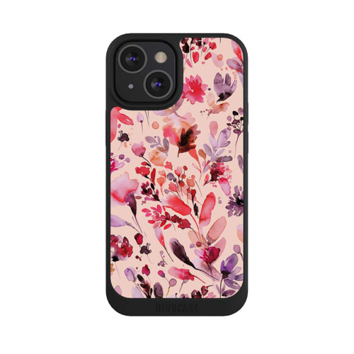 Apple iPhone 13 Mini NIVOpure Künstlerische Blumen Viva Magenta