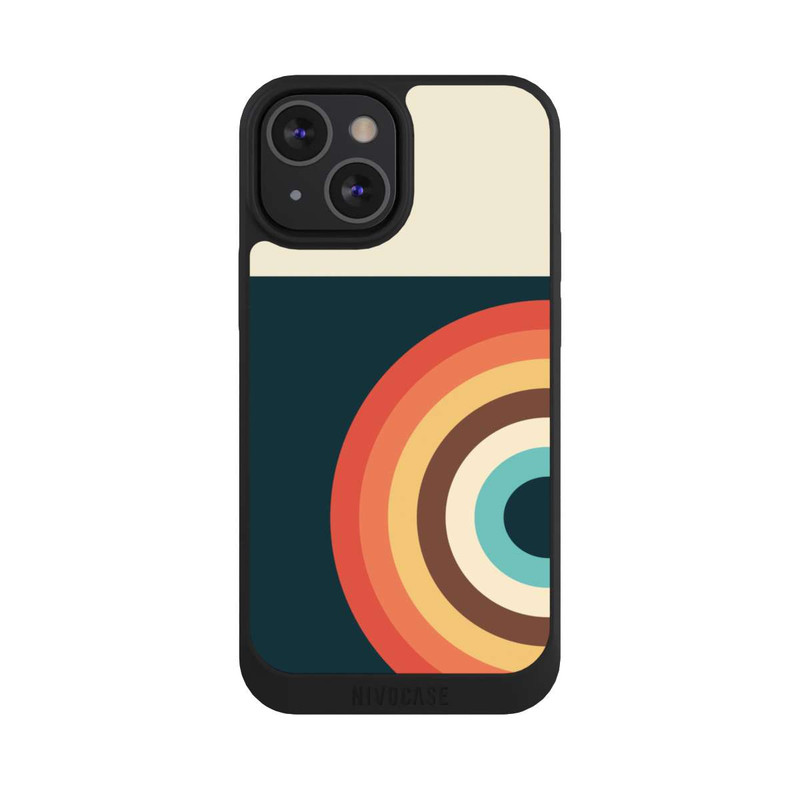 iPhone 13 Mini NIVOpure Retro Circle Colours