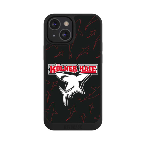 Apple iPhone 13 Mini NIVOpure Haie Muster Rot