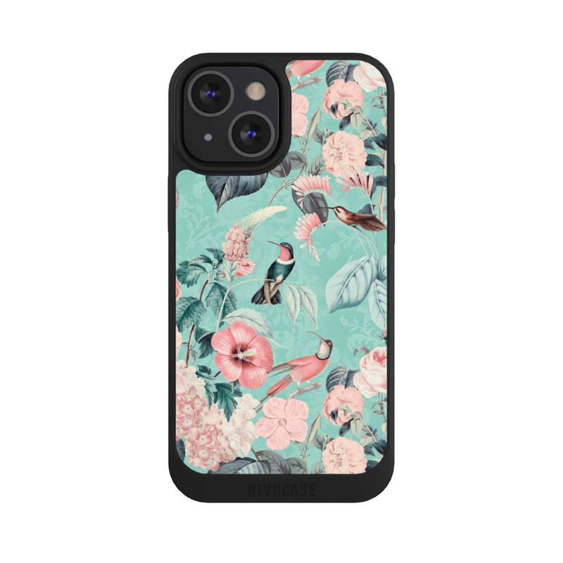 iPhone 13 Mini NIVOpure Kolibri Paradies Pattern