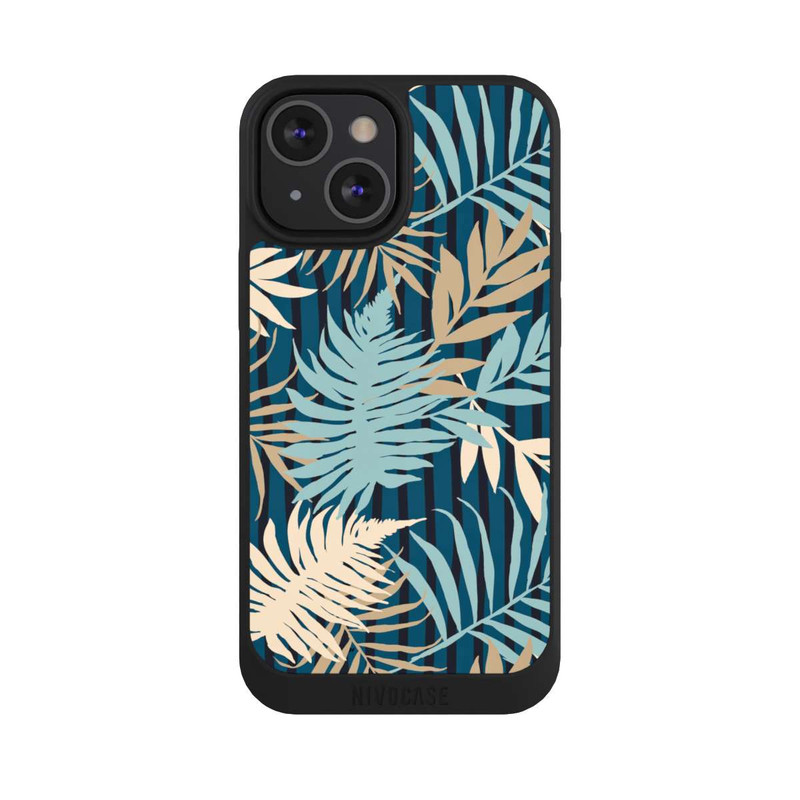 iPhone 13 Mini NIVOpure Palm Garden Beige Pattern