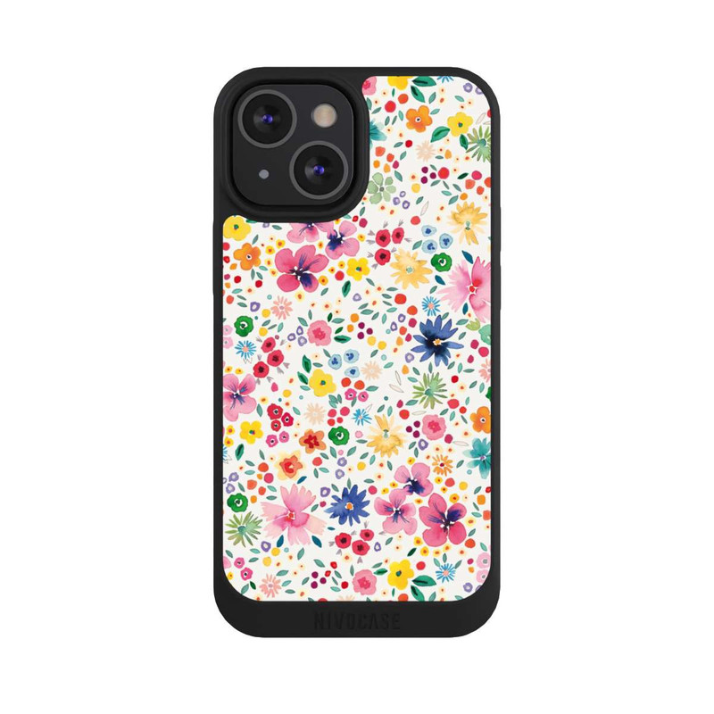 iPhone 13 Mini NIVOpure Millefleurs Pink Spring Garden