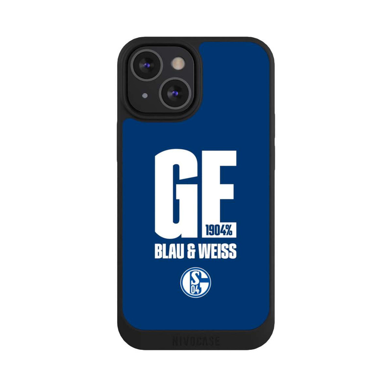 iPhone 13 Mini NIVOpure S04 GE Blau & Weiss
