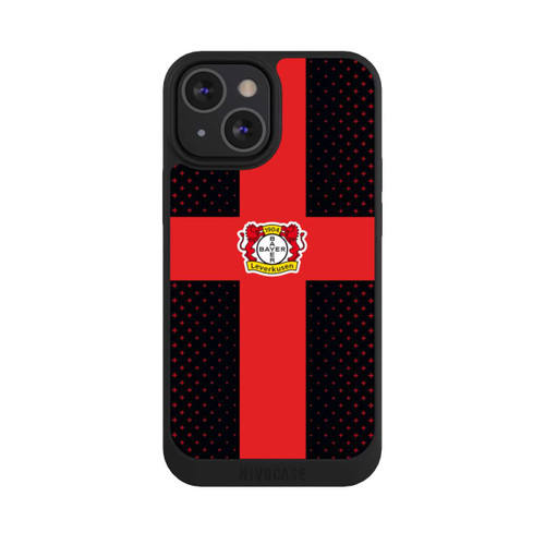 Apple iPhone 13 Mini NIVOpure Bayer 04 Leverkusen Rotes Kreuz auf Schwarz