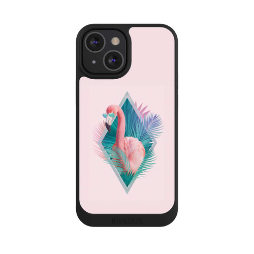 Apple iPhone 13 Mini NIVOpure Tropische Pflanzen Flamingo