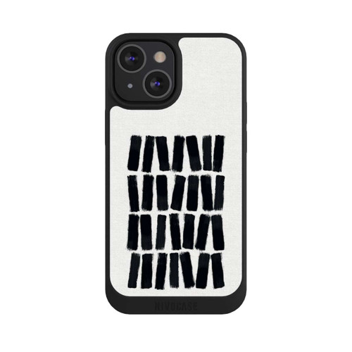 Apple iPhone 13 Mini NIVOpure Schwarze Pinselstriche