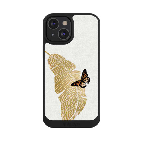 Apple iPhone 13 Mini NIVOpure Schmetterling und Palmenblatt