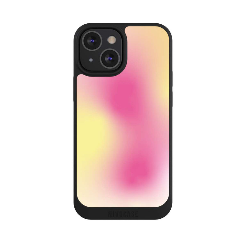 iPhone 13 Mini NIVOpure Aura Gelb Pink
