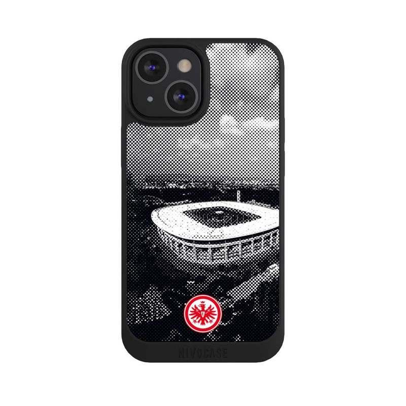 iPhone 13 Mini NIVOpure SGE Stadion Schwarz Weiß