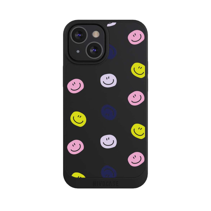 iPhone 13 Mini NIVOpure Smile Muster Rosa