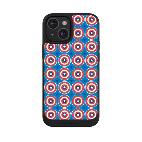 Apple iPhone 13 Mini NIVOpure Captain American Shield Pattern