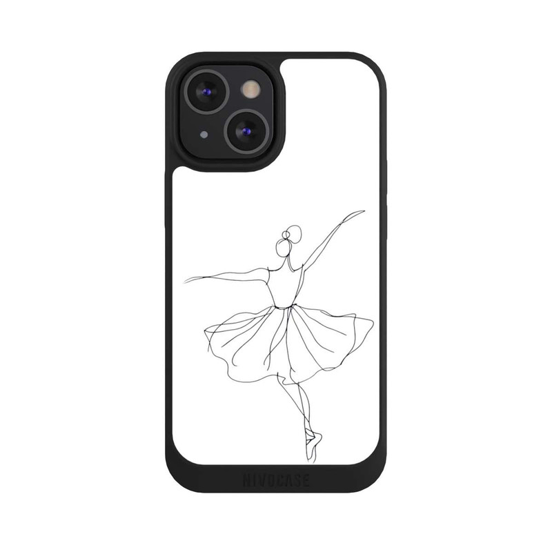 iPhone 13 Mini NIVOpure Ballerina Illustration