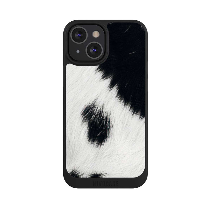 iPhone 13 Mini NIVOpure Tierfell Kuh Druck