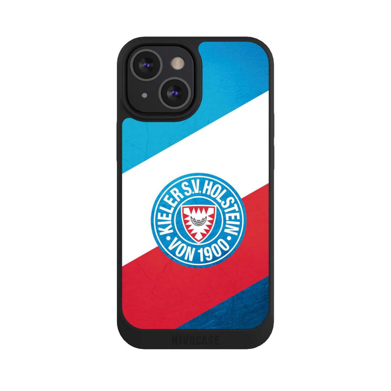 iPhone 13 Mini NIVOpure Holstein Kiel Logo Streifen Scratch