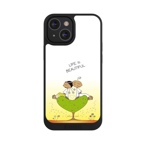 Apple iPhone 13 Mini NIVOpure Life is Beautiful Meditation Der Kleine Yogi