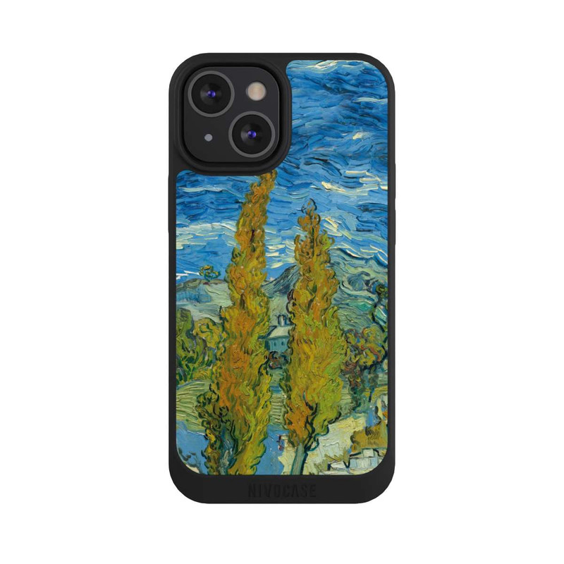 iPhone 13 Mini NIVOpure Two Poplars in the Alpilles near Saint-Rémy by Van Gogh
