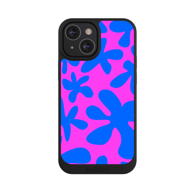 iPhone 13 Mini NIVOpure Dopamin Flowers Blue