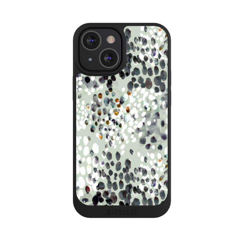 iPhone 13 Mini NIVOpure Wasserfarben Punkte