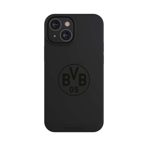 Apple iPhone 13 Mini NIVOpure BVB Logo Schwarz Transparent