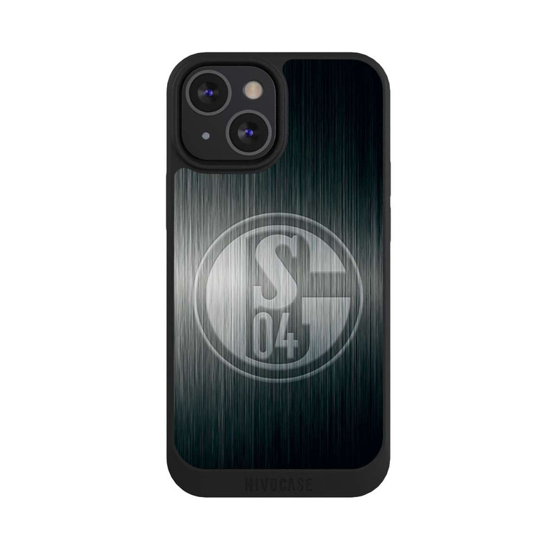 iPhone 13 Mini NIVOpure Schalke 04 Metall Look